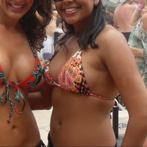 Lili Fama triangle bikini top